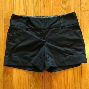 Express Black Shorts